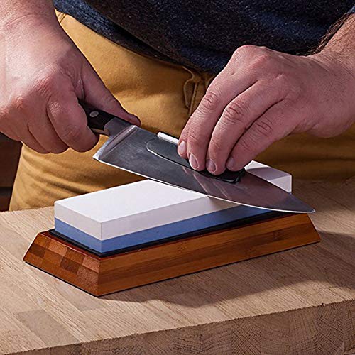 Knife whetstone,Knife Sharpening Stone Kit, stone sharpener,1000/6...