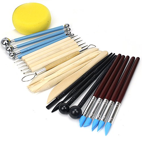 SERONLINE 24pcs Ball Stylus Dotting Tools, Polymer Modeling Clay S...