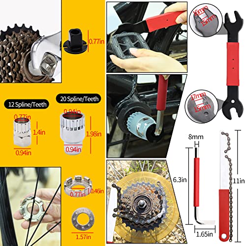 Bike Tool Kit 44pcs Professional Bike Repair Tool Kit Quality Bicy...