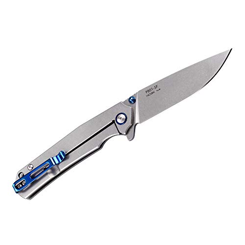 Ruike P801 Folding Pocket Knife Tactical Knives Small Frame Lock 1...