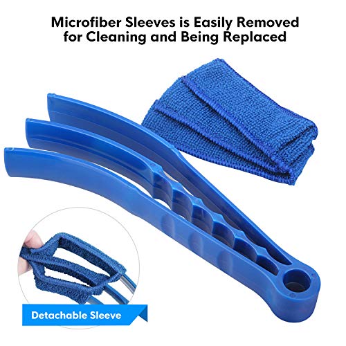 RUIMAICAN Window Blind Cleaner Duster Brush Kit 2 Pack Brush with ...