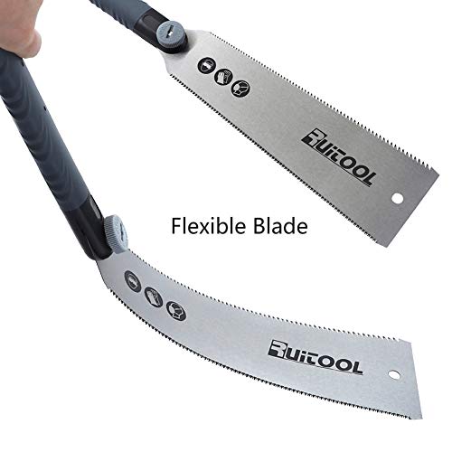 Japanese Pull Saw Double Edged Hand Saw SK5 Woodworking Handsaw 1pcs