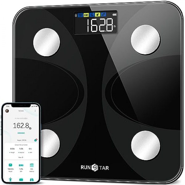 Scale for Body Weight and Fat Percentage, RunSTAR Ultra-Precision