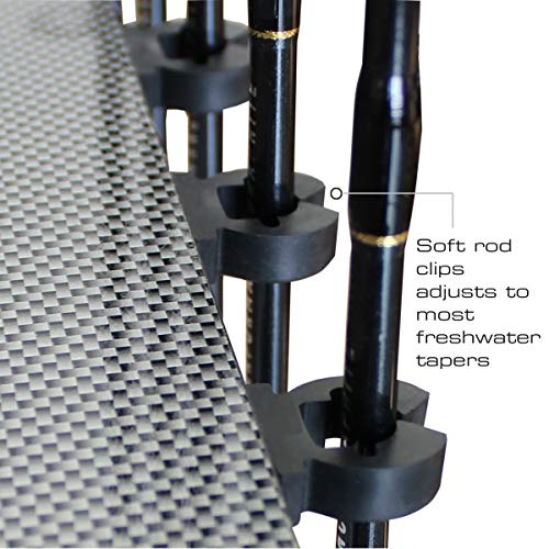 Rush Creek Creations 12 Fishing Rod Tackle Cart - 5 Minute Assembl...