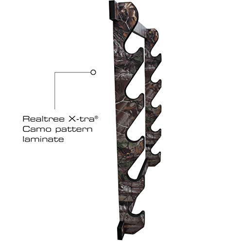 Rush Creek Creations Realtree Indoor 5 Rifle/Shot Wall Storage ...