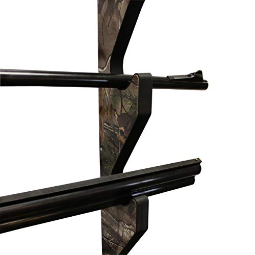 Rush Creek Creations Realtree Indoor 5 Rifle/Shot Wall Storage ...