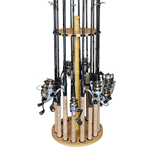 Rush Creek Creations Round 16 Fishing Rod Storage Rack - Features ...