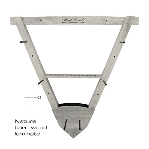 Rush Creek Creations Universal 3 Archery Bow Rack Wall Mount with ...