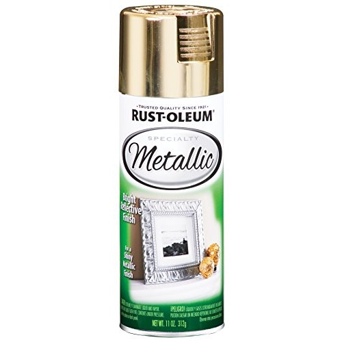 Rust-Oleum 1910830 Specialty Metallic Leafing Spray Paint, 11 Ounc...