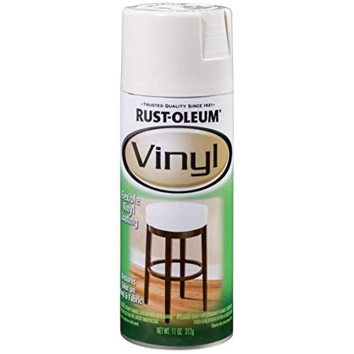 Rust-Oleum 1911830 Vinyl Spray, 11 oz, White