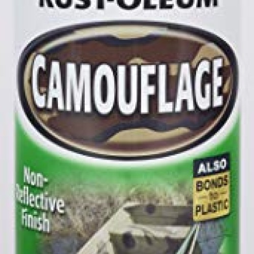 Rust-Oleum 1919830 Specialty Camouflage Spray Paint, 12 oz, Deep F...