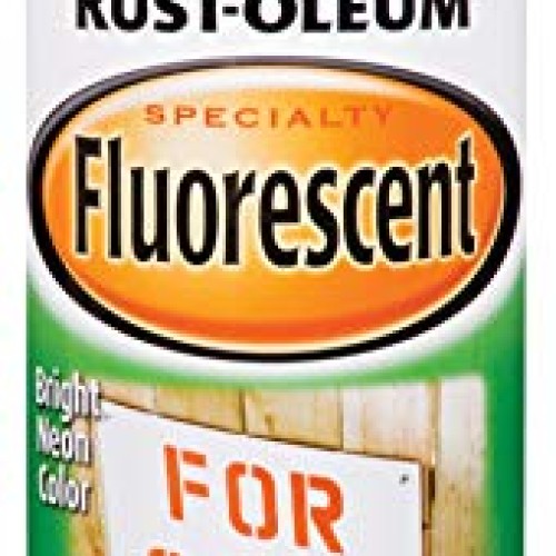 Rust-Oleum 1932830 Specialty Fluorescent Spray Paint, 11 Ounce, Green