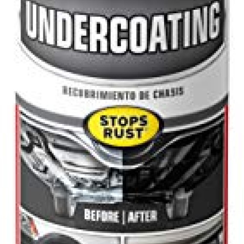 Rust-Oleum 248657 Rubberized Undercoating Spray, 15 oz, Black