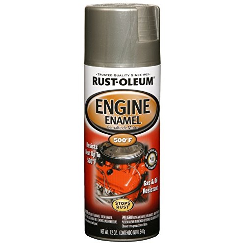 Rust-Oleum 248949, Aluminum, 12 oz, Automotive Engine Enamel Spray...
