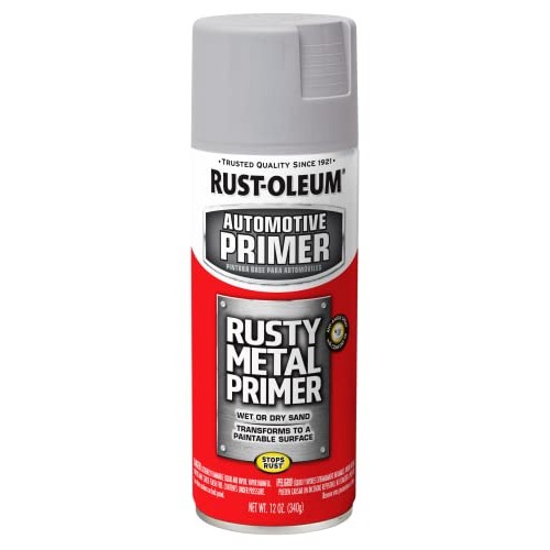 Rust-Oleum 249331 Automotive Rusty Metal Primer Spray Paint, 12 oz...