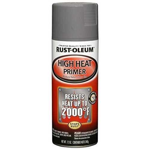 Rust-Oleum 249340 Automotive High Heat Primer Spray Paint, 12 Ounc...