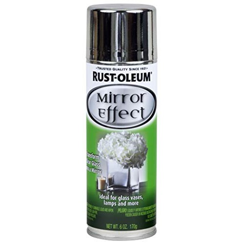 Rust-Oleum 267727 Specialty Mirror Spray, 6-Ounce, Silver