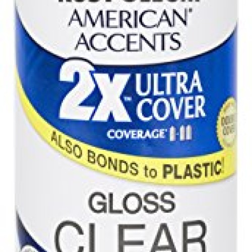 Rust Oleum 280702 American Accents Ultra Cover 2X Spray Paint, Glo...