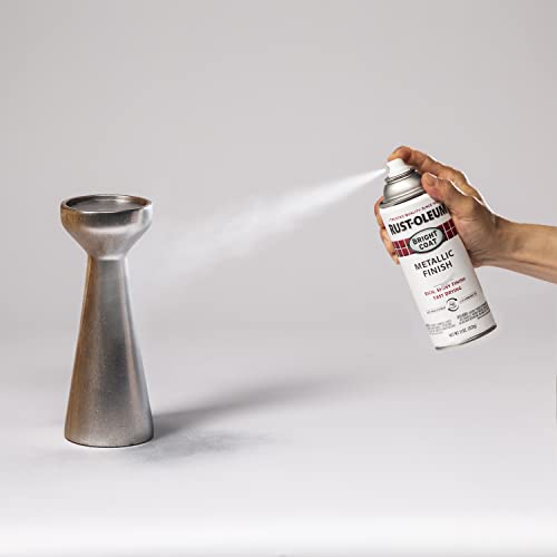 Rust-Oleum 7718830 Stops Rust Bright Coat Metallic Spray Paint, 11...
