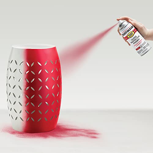Rust-Oleum 7762830 Stops Rust Spray Paint, 12 oz, Gloss Red Sunrise