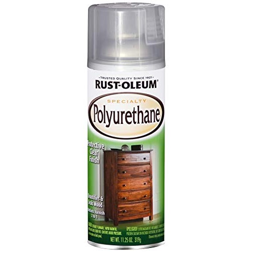Rust-Oleum 7872830 Specialty Polyurethane Spray, Satin, 11.25 Oz