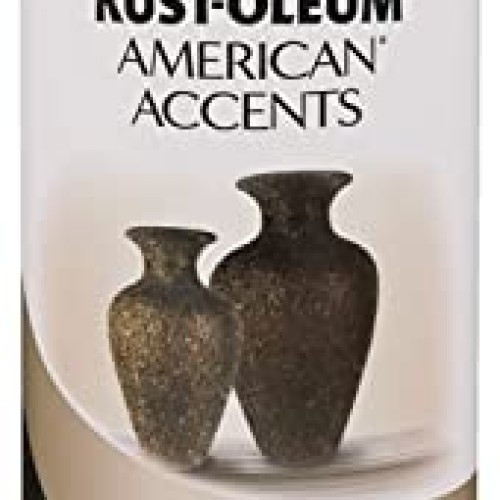 Rust-Oleum 7992830 Stone Creations Spray, 12 oz, Gray Stone