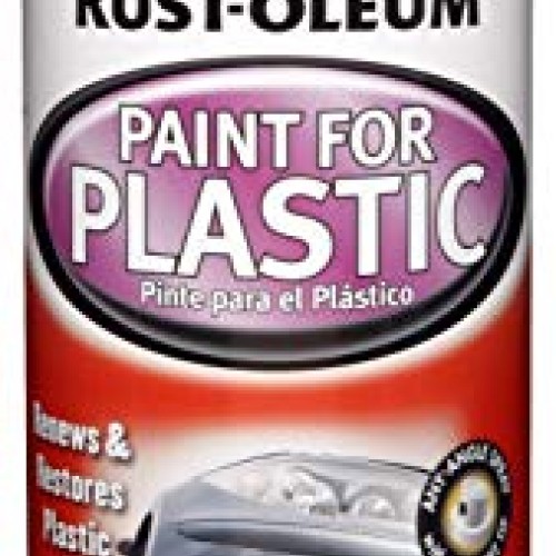 Rust-Oleum Black Automotive 248649 12-Ounce Paint for Plastic Spra...