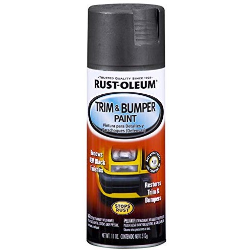 Rust-Oleum Black BlackRust-Oleum Automotive 251574 11-Ounce Trim a...