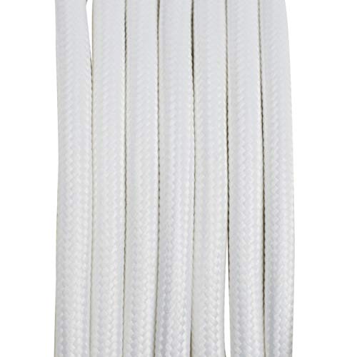 Rustic State White Fabric Cord Set 15 Feet Hanging Pendant Light ...