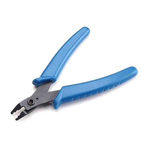 Ruwado Bead Crimper with Ergonomic PVC Handle Blue Jewelry Beading...