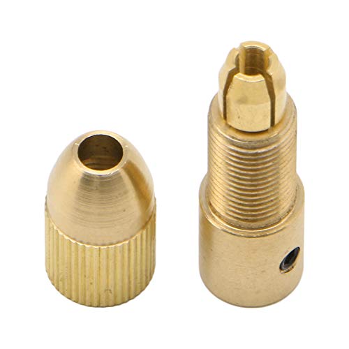 RUZYY 0.5-3mm 7Pieces Small Electric Drill Bit Collet Clamp Micro ...