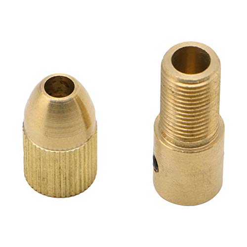 RUZYY 0.5-3mm 7Pieces Small Electric Drill Bit Collet Clamp Micro ...