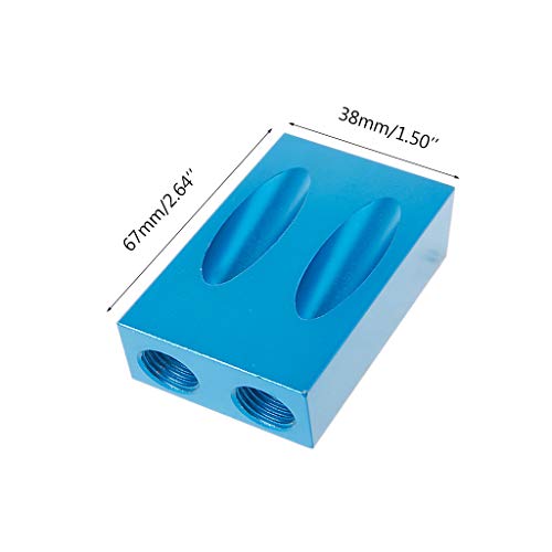 RUZYY 14Pieces/Set 6/8/10mm Oblique Hole Locator Positioner Drill...