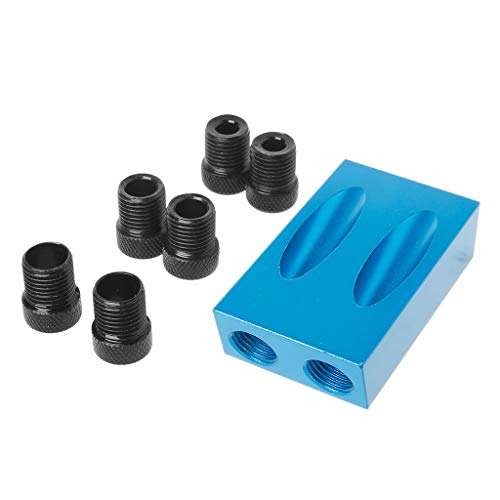 RUZYY 14Pieces/Set 6/8/10mm Oblique Hole Locator Positioner Drill...