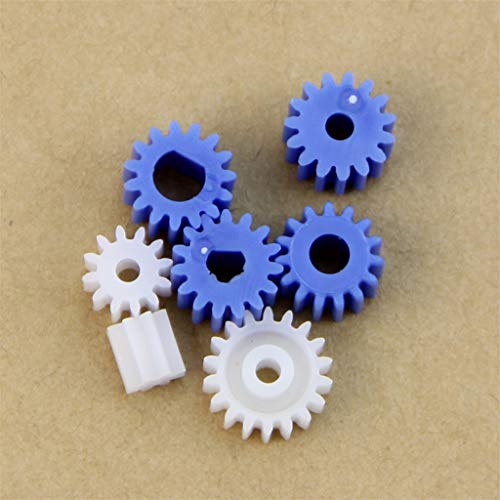 RUZYY 16 Kinds Shaft Gears Spindle Gears Gear-B 2MM 2.3MM 3MM 3.17...