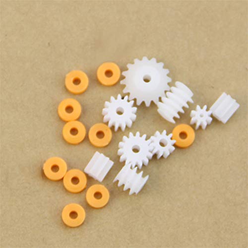 RUZYY 16 Kinds Shaft Gears Spindle Gears Gear-B 2MM 2.3MM 3MM 3.17...