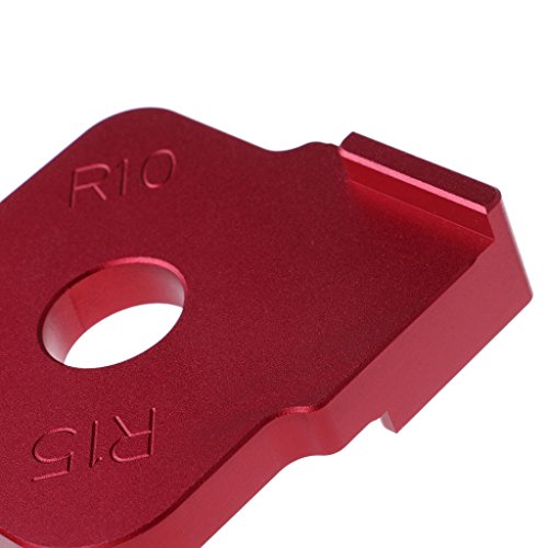 RUZYY 2 Pieces Wood Panel Radius Quick-Jig Router Table Bits Jig C...