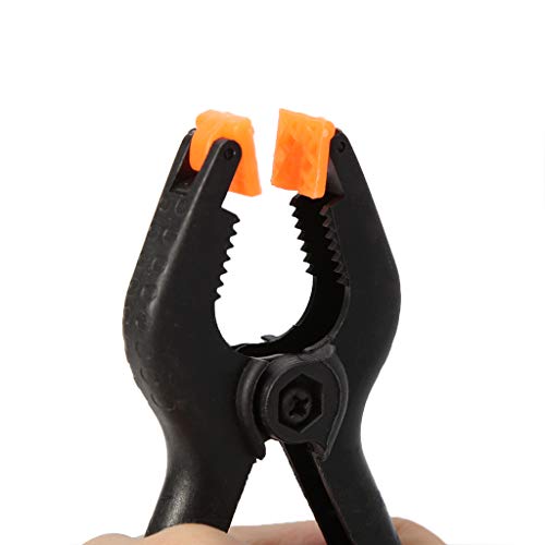 RUZYY 3 Inch Heavy Duty Plastic Nylon Spring Clamp Clip Tips for P...