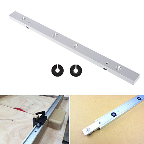 RUZYY 300MM Aluminium Alloy Rail Miter Bar Slider Table Saw Gauge ...