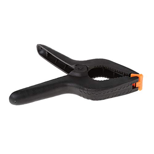 RUZYY 4 Inch Heavy Duty Plastic Nylon Spring Clamp Clip Tips for P...