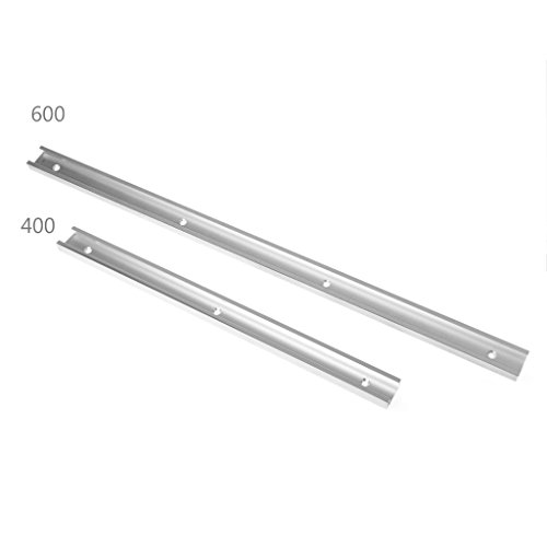 RUZYY 400/600mm T-Tracks Aluminum Slot Miter Track Jig Fixture for...