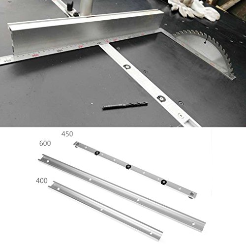 RUZYY 400/600mm T-Tracks Aluminum Slot Miter Track Jig Fixture for...