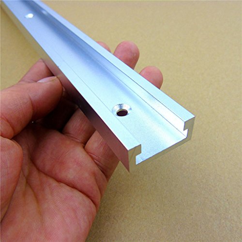 RUZYY 400/600mm T-Tracks Aluminum Slot Miter Track Jig Fixture for...