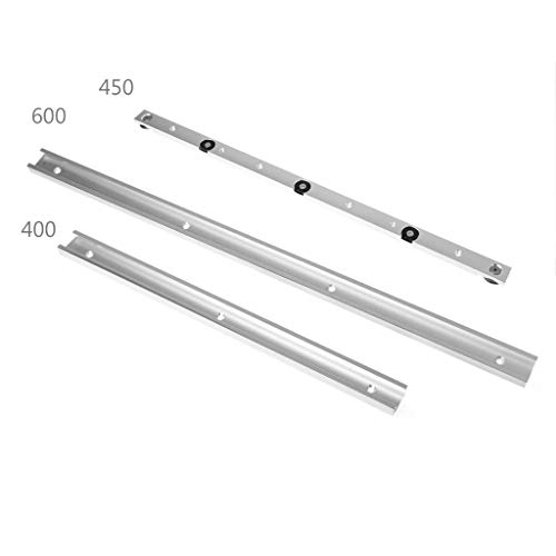 RUZYY 450mm Aluminium Alloy Rail Miter Bar Slider Table Saw Gauge ...