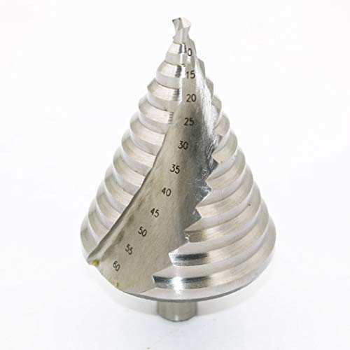 RUZYY 6-60mm Pagoda Step Cone Drill Bit HSS Spiral Grooved Reaming...