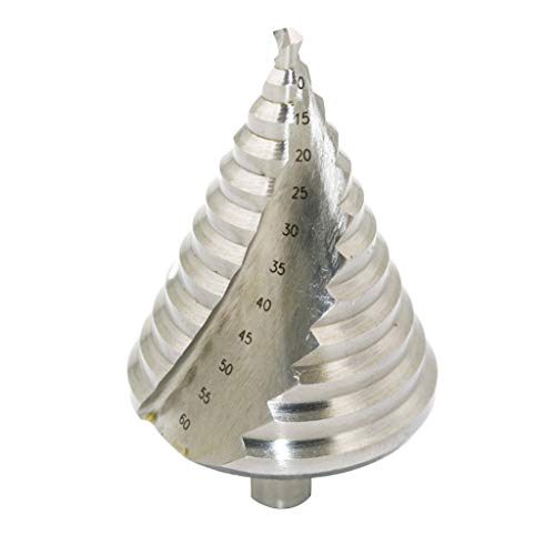 RUZYY 6-60mm Pagoda Step Cone Drill Bit HSS Spiral Grooved Reaming...