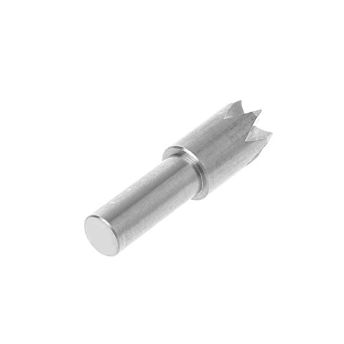 RUZYY 6mm Plum Blossom Thimble Drill Bit for Mini Lathe Machine DI...