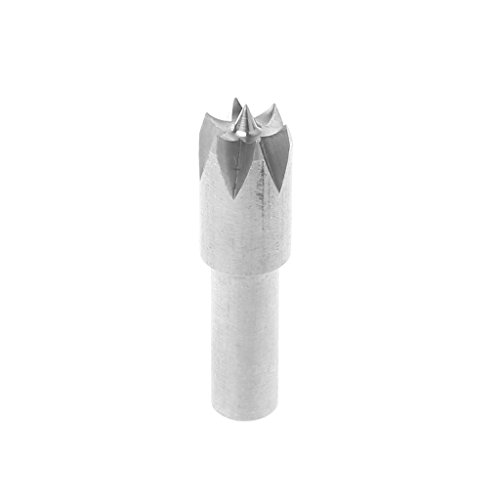 RUZYY 6mm Plum Blossom Thimble Drill Bit for Mini Lathe Machine DI...