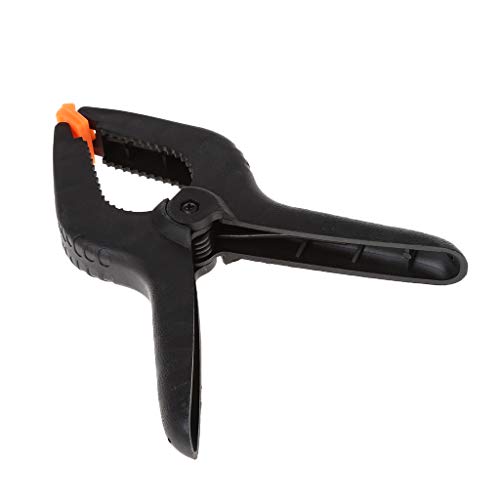 RUZYY 9 Inch Heavy Duty Plastic Nylon Spring Clamp Clip Tips for P...