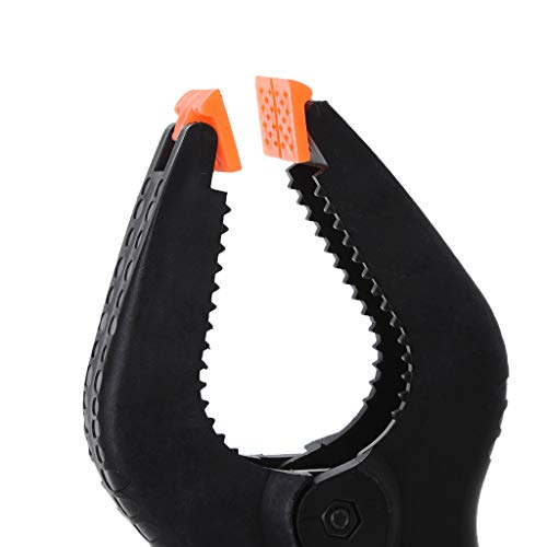RUZYY 9 Inch Heavy Duty Plastic Nylon Spring Clamp Clip Tips for P...